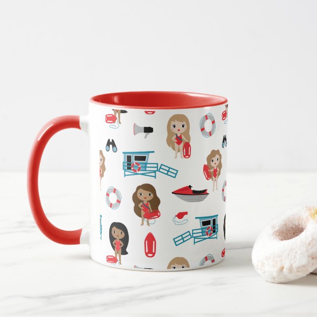 Lifeguard Mug (With Donut)