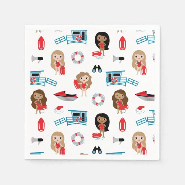 Lifeguard Napkin (Front)