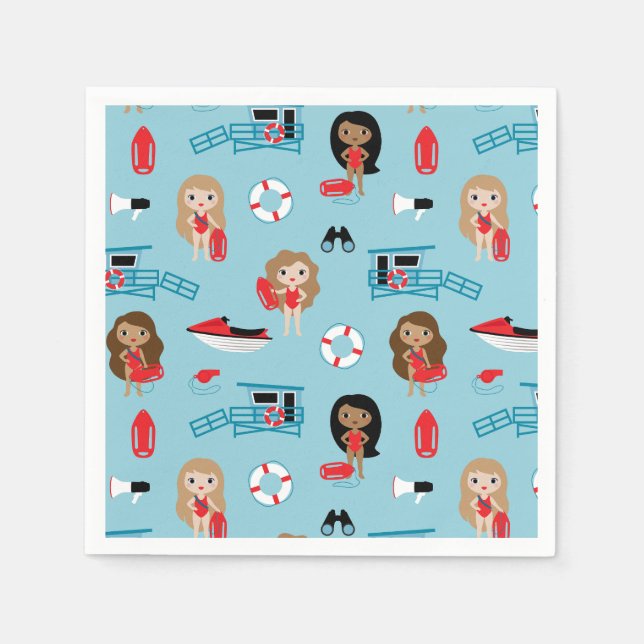 Lifeguard Napkins (Front)