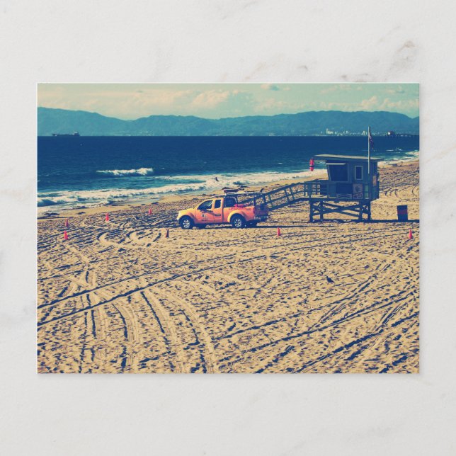 Lifeguard On Duty Postcard (Front)