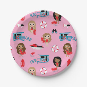 Lifeguard Paper Plates