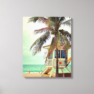 Lifeguard Station Florida Canvas Print