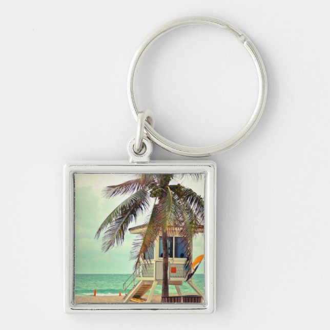 Lifeguard Station |Florida Key Ring (Front)