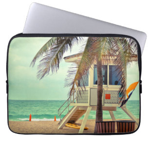 Lifeguard Station Florida Laptop Sleeve