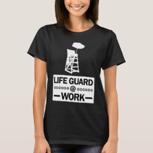 LifeGuard Swimming Swimmer Beach Swimming Pool T-Shirt