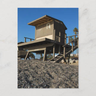 Lifeguard Tower 14 Postcard