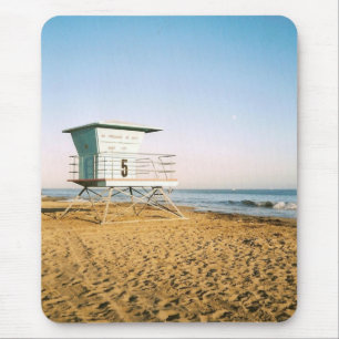 Lifeguard Tower in Santa Cruz Mouse Mat