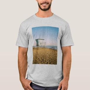 Lifeguard Tower in Santa Cruz T-Shirt