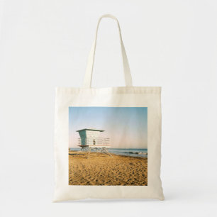Lifeguard Tower in Santa Cruz Tote Bag