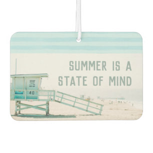 Lifeguard Tower Summer State of Mind Car Air Freshener