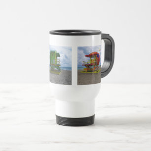 Lifeguard Towers Travel Mug