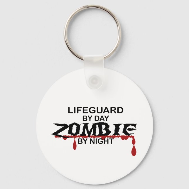 Lifeguard Zombie Key Ring (Front)