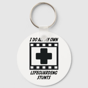 Lifeguarding Stunts Key Ring
