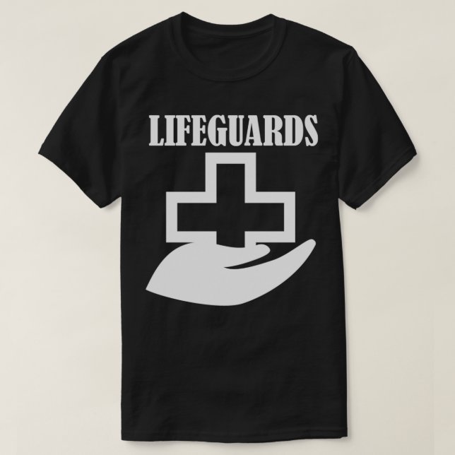 lifeguardsred cross lifeguard T-Shirt (Design Front)