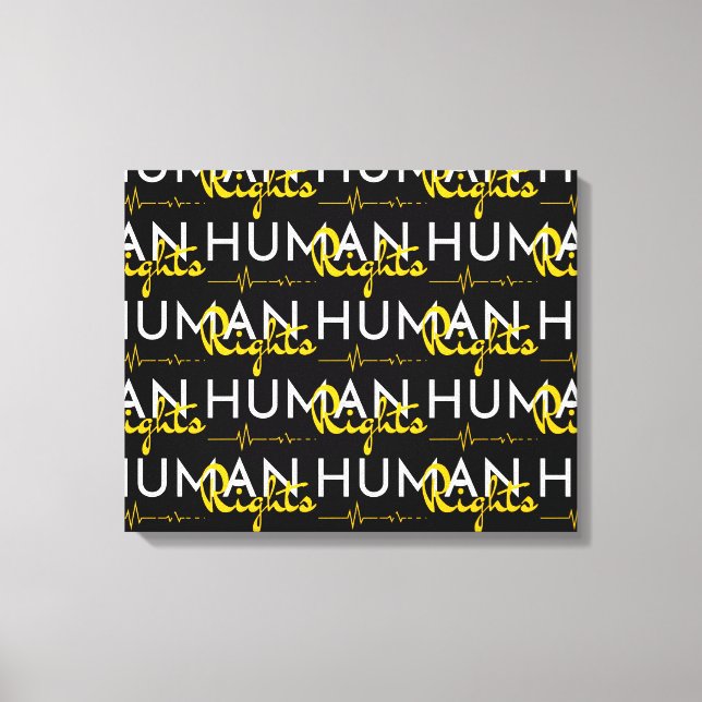 Lifeline to Human Rights Canvas Print (Front)