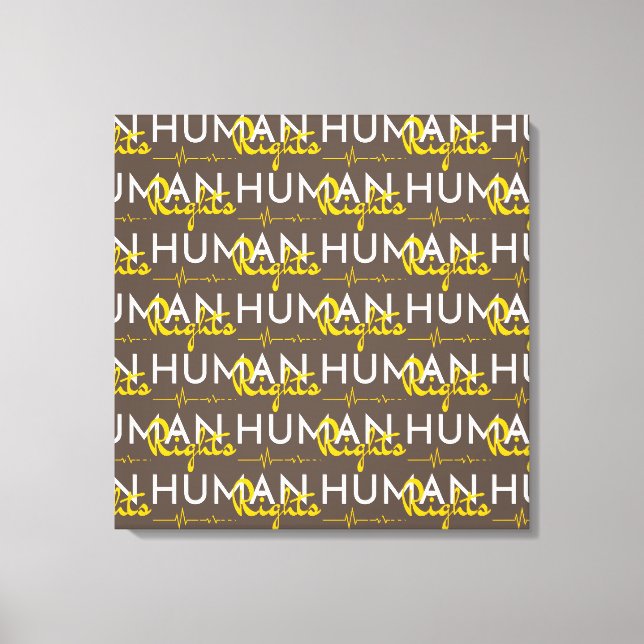 Lifeline to Human Rights Canvas Print (Front)