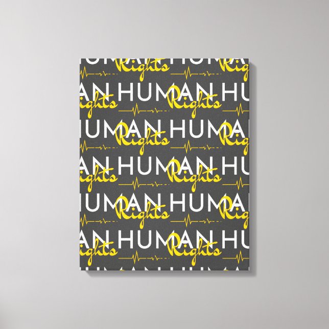 Lifeline to Human Rights Canvas Print (Front)