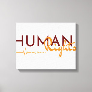Lifeline to Human Rights Canvas Print