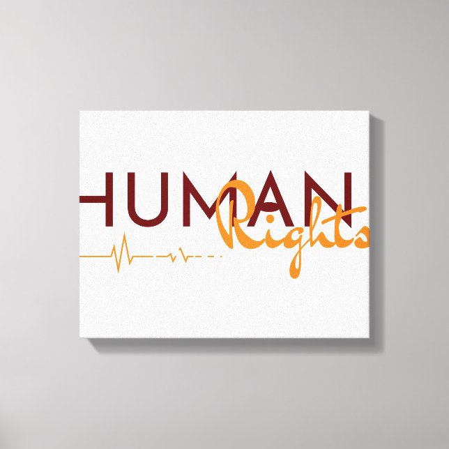 Lifeline to Human Rights Canvas Print (Front)