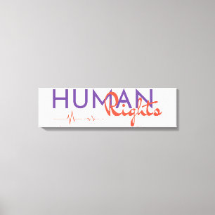 Lifeline to Human Rights Canvas Print