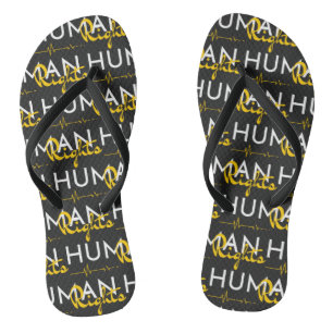 Lifeline to Human Rights Flip Flops