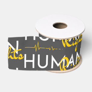 Lifeline to Human Rights Grosgrain Ribbon