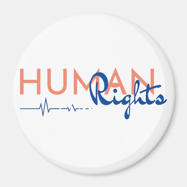 Lifeline to Human Rights Magnet (Front)