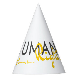 Lifeline to Human Rights Party Hat