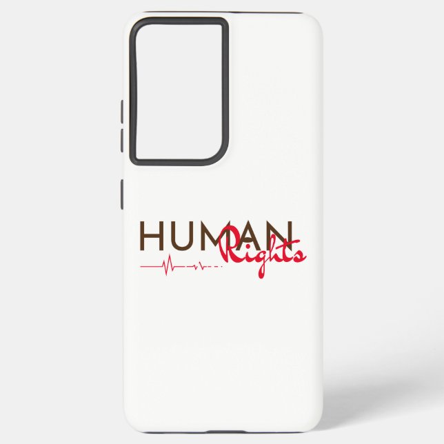 Lifeline to Human Rights Samsung Galaxy S21 Ultra Case (Back)