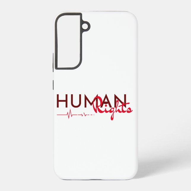 Lifeline to Human Rights Samsung Galaxy S22+ Case (Back)