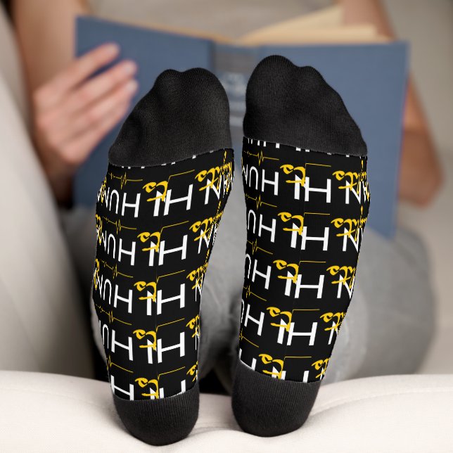 Lifeline to Human Rights Socks (Bottom)