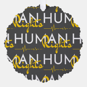 Lifeline to Human Rights Tree Decoration Card