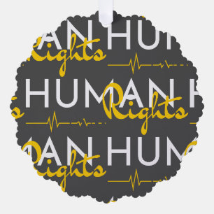 Lifeline to Human Rights Tree Decoration Card