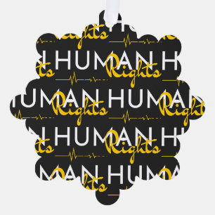 Lifeline to Human Rights Tree Decoration Card