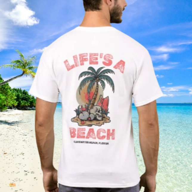 Life's A Beach by Salty AF T-Shirt (Creator Uploaded)