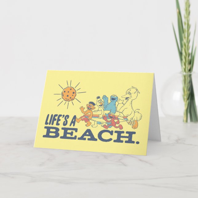 Life's A Beach Card (Front)