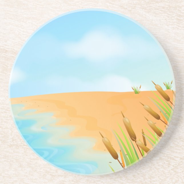 Lifes a Beach Coaster (Front)