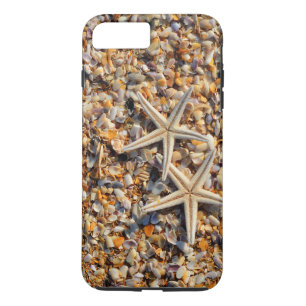 Life's a Beach Let's Play Seashells and Starfish iPhone 8 Plus/7 Plus Case