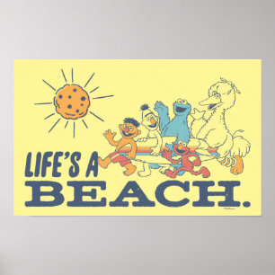 Life's A Beach Poster
