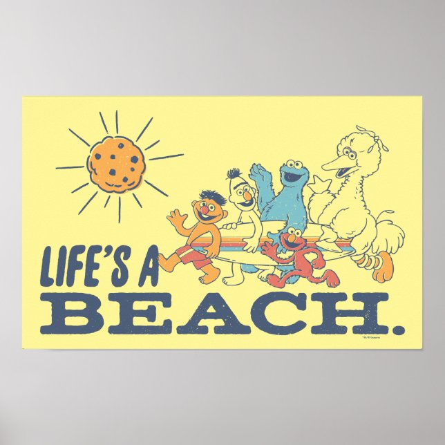 Life's A Beach Poster (Front)