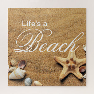 Life's a Beach Themed Jigsaw Puzzle
