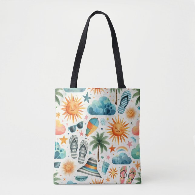 Life's a Beach Tote Bag (Front)