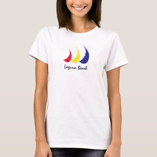 Life's a Breeze®_Paint-The-Wind_Laguna Beach T-Shirt (Front)