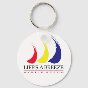 Life's a Breeze™_Paint-The-Wind_Myrtle Beach Key Ring
