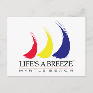 Life's a Breeze™_Paint-The-Wind_Myrtle Beach Postcard