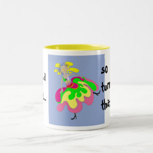 Life's a dance Two-Tone coffee mug
