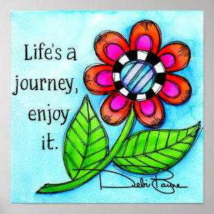 Life's A Journey Poster