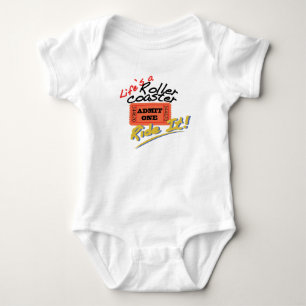 Life's A Roller Coaster Baby Bodysuit