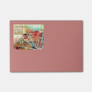 "Life's A Whirlwind" Ferris Wheel Post It Notes