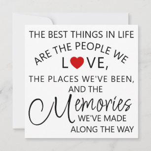Life's Best Things Greeting Card